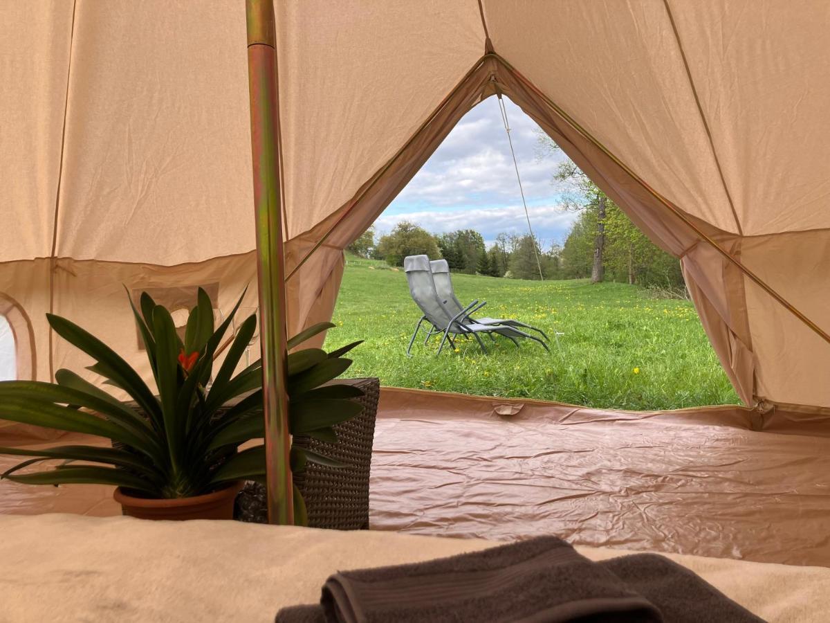 Mazury Glamping Kruklanki Polana Zyczen Hotel Bagian luar foto