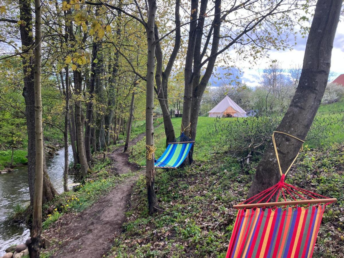 Mazury Glamping Kruklanki Polana Zyczen Hotel Bagian luar foto