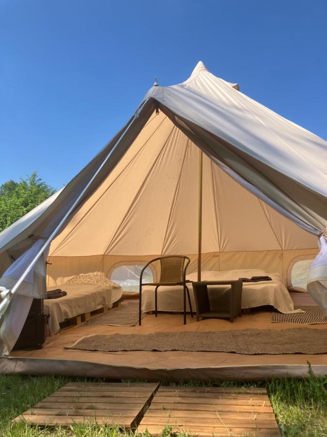 Mazury Glamping Kruklanki Polana Zyczen Hotel Bagian luar foto