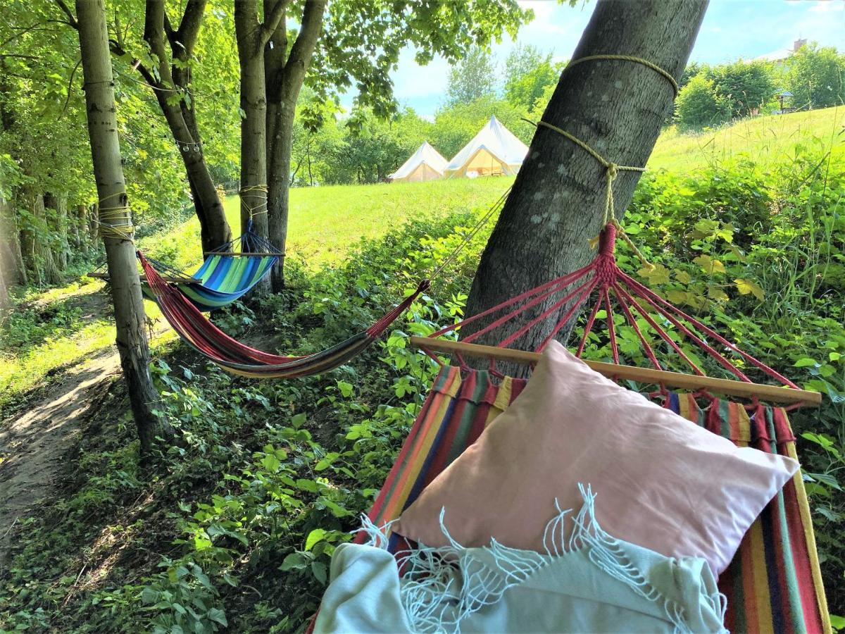 Mazury Glamping Kruklanki Polana Zyczen Hotel Bagian luar foto