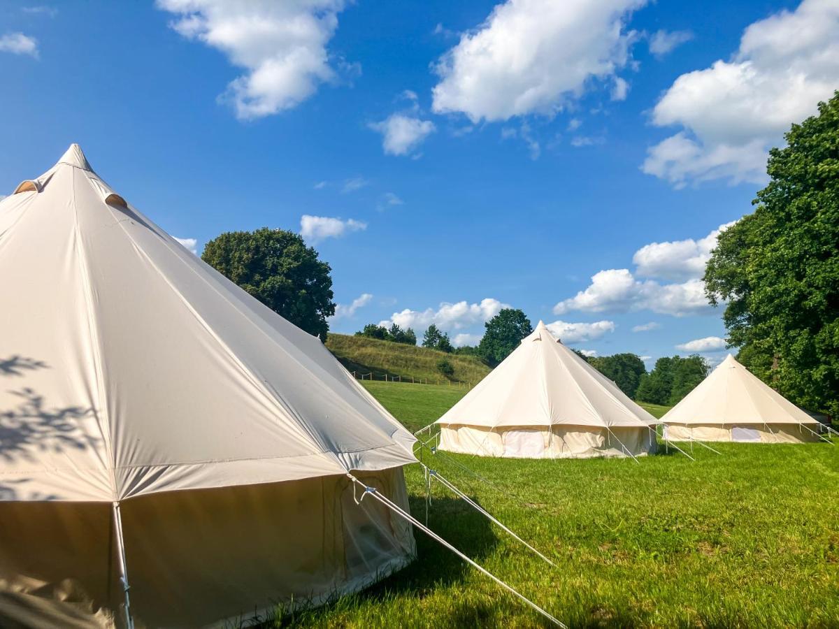 Mazury Glamping Kruklanki Polana Zyczen Hotel Bagian luar foto