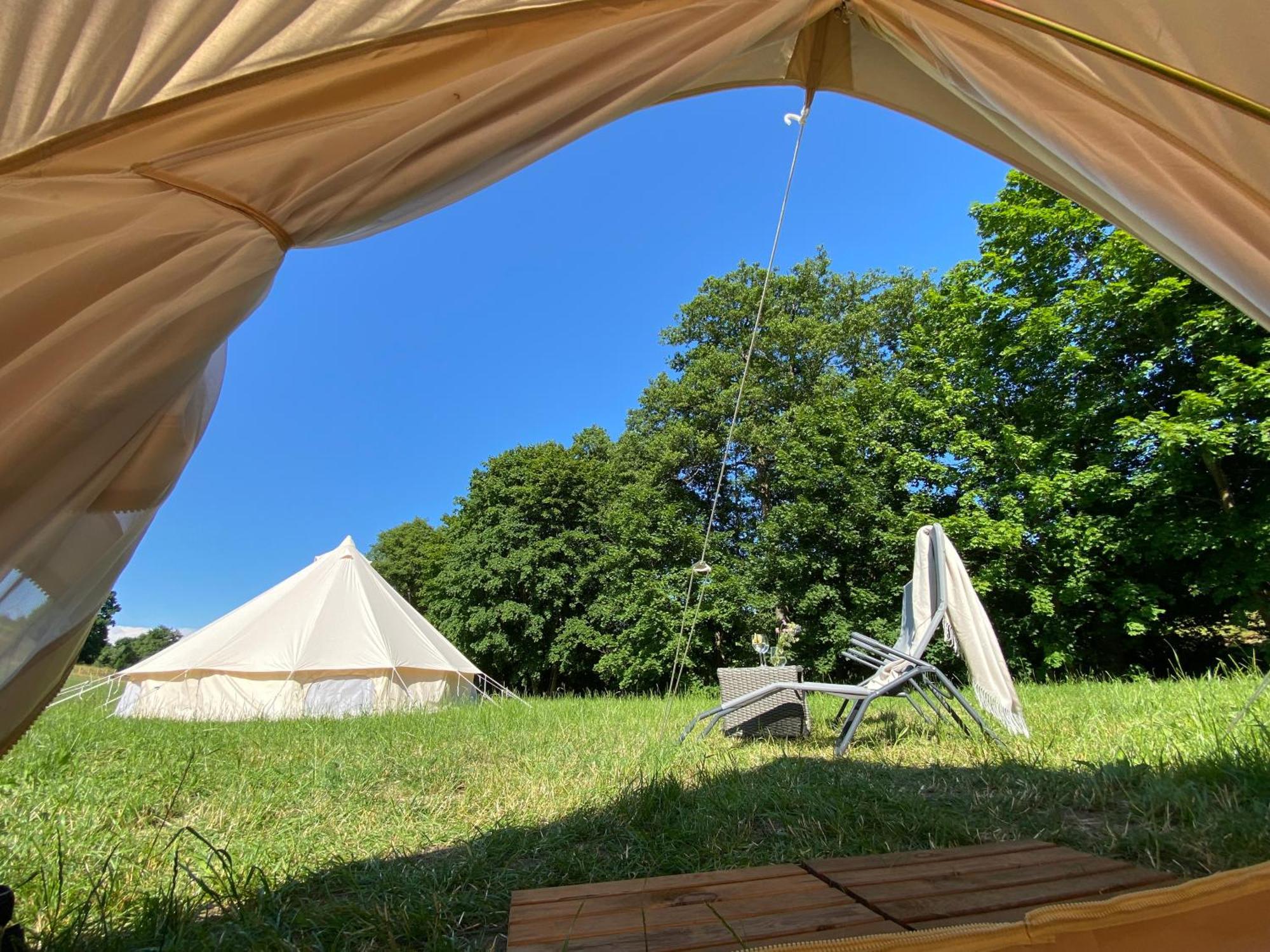 Mazury Glamping Kruklanki Polana Zyczen Hotel Bagian luar foto