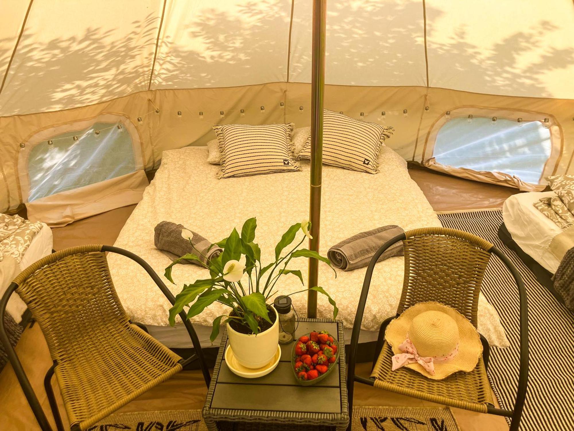 Mazury Glamping Kruklanki Polana Zyczen Hotel Bagian luar foto