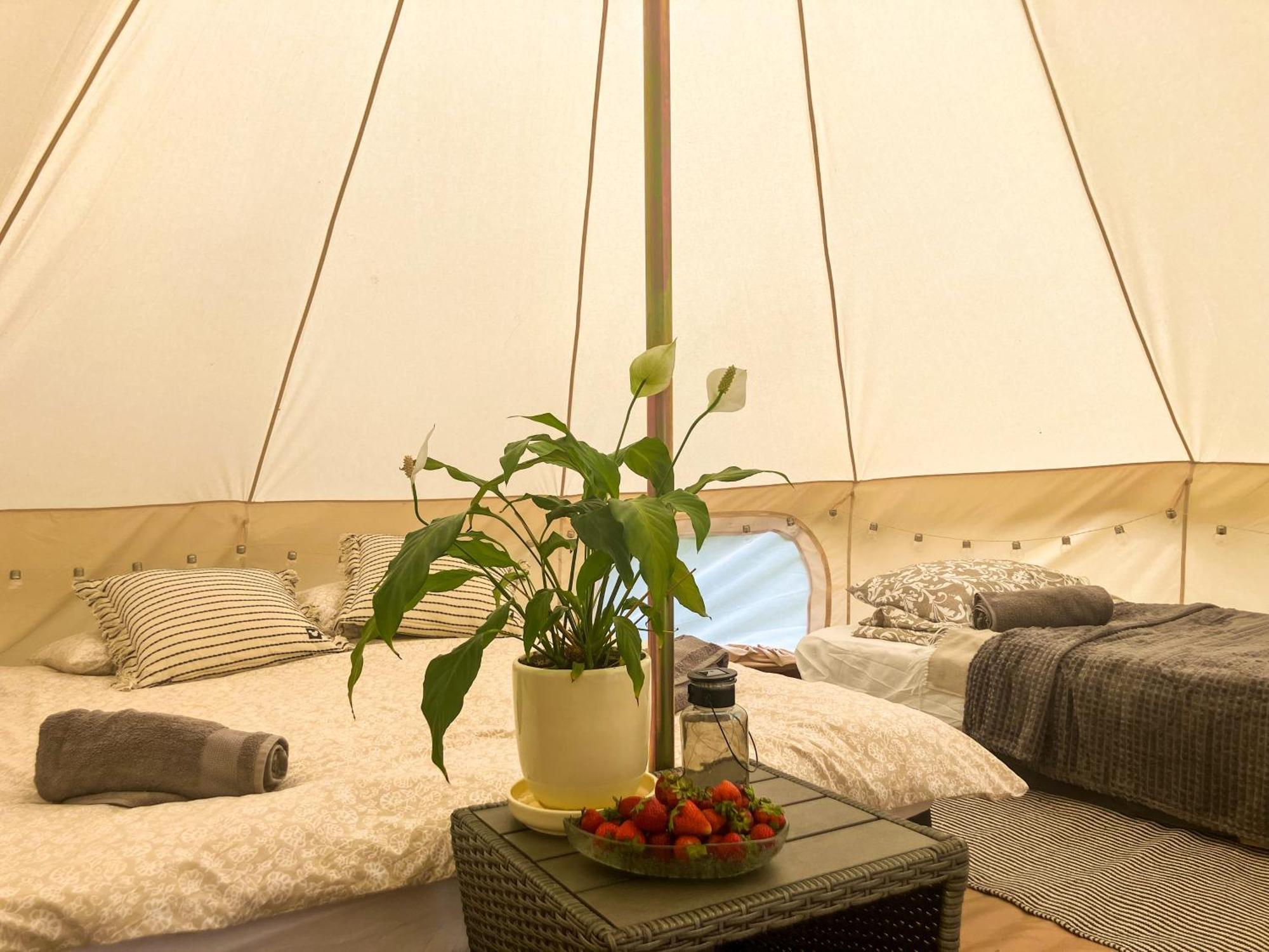 Mazury Glamping Kruklanki Polana Zyczen Hotel Bagian luar foto