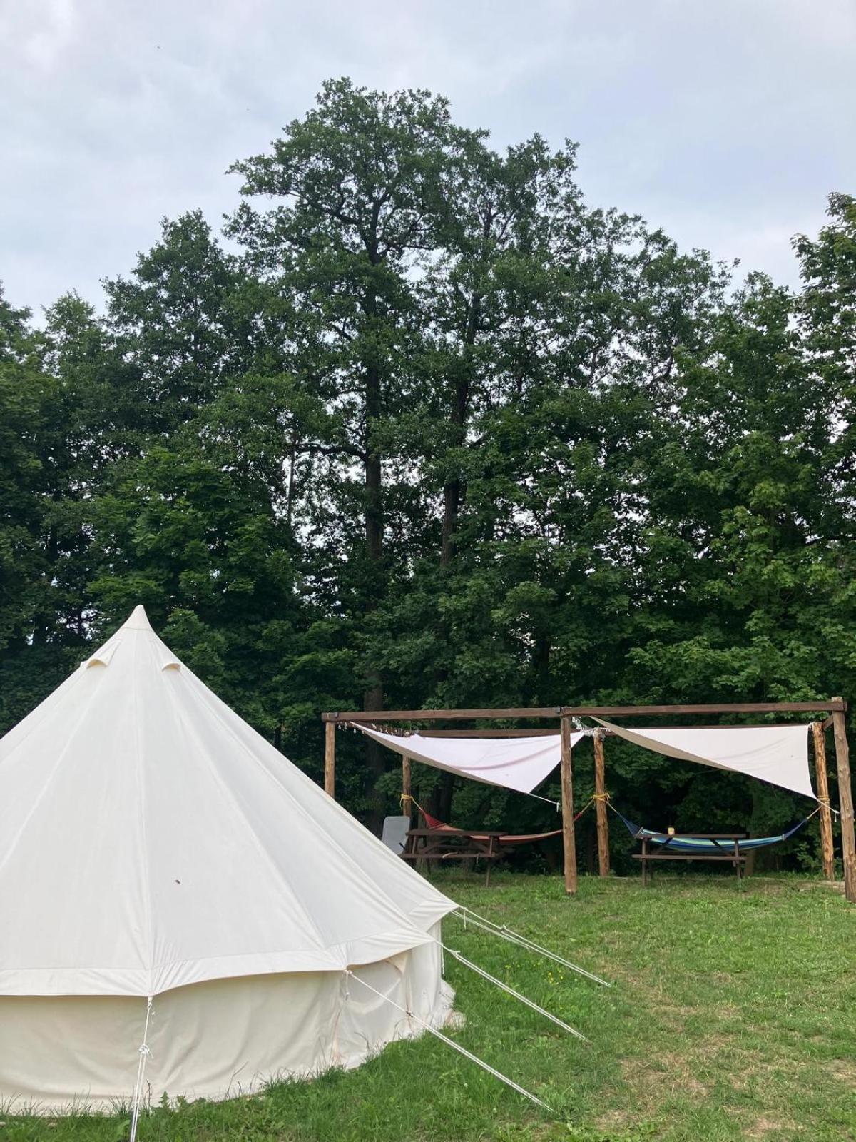 Mazury Glamping Kruklanki Polana Zyczen Hotel Bagian luar foto